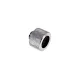 Alphacool HT 16mm HardTube screw-on nozzle G1/4 - knurled - Chrome 6-Pack