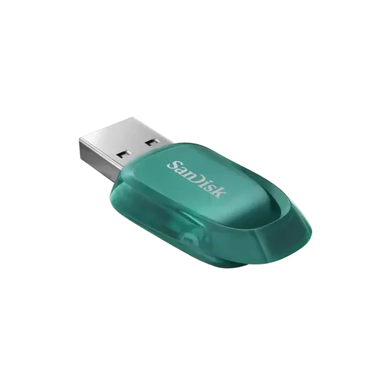 SanDisk Флаш памет Ultra ECO  64GB, USB 3.2 100 MB/s , зелена