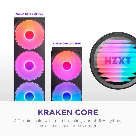 All-in-One CPU Cooler NZXT Kraken Core 360 RGB