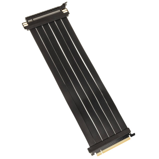 Kolink PCIe 5.0 Riser Cable, 180 degrees, 300mm - Black