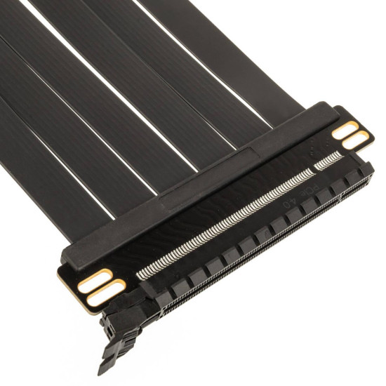 Kolink PCIe 5.0 Riser Cable, 180 degrees, 300mm - Black