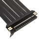 Kolink PCIe 5.0 Riser Cable, 180 degrees, 300mm - Black
