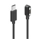 HAMA Заряден кабел за смарт часовници, с магнитно зареждане, USB-C, 60 см, черен