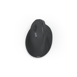 Hama “EWM-500L” Vertical, Ergonomic Left-Handed Mouse, Radio, 7 Buttons, black