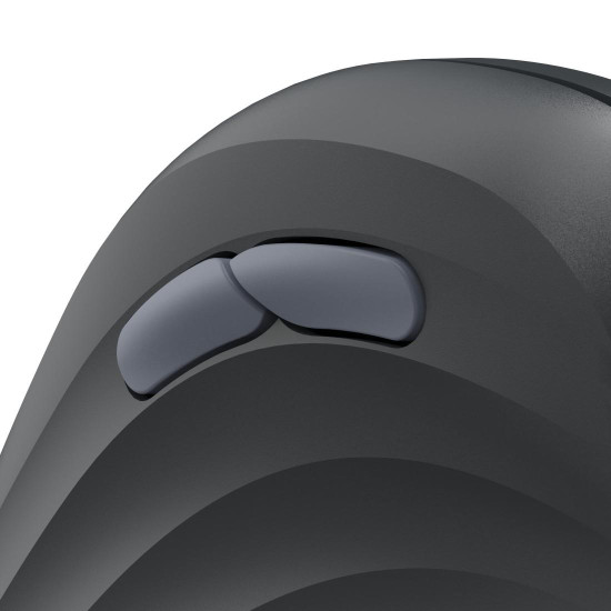 Hama “EWM-500L” Vertical, Ergonomic Left-Handed Mouse, Radio, 7 Buttons, black