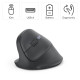 Hama “EWM-500L” Vertical, Ergonomic Left-Handed Mouse, Radio, 7 Buttons, black