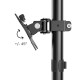 Hama Monitor Mount, Height-adjustable, Swivel / Tilt, 13