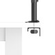 Hama Monitor Mount, Height-adjustable, Swivel / Tilt, 13