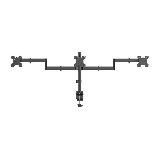 Hama Monitor Mount, 3 Monitors, Height-adjustable, Swivel/Tilt, 13
