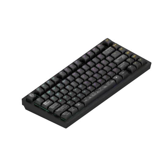 Gaming Wireless Mechanical Keyboard Dark Project ALU81A Terra Nova V2 Black RGB