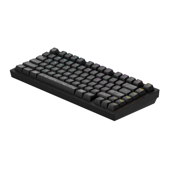 Gaming Wireless Mechanical Keyboard Dark Project ALU81A Terra Nova V2 Black RGB