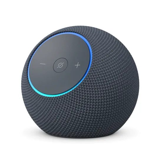 Преносима смарт тонколона Amazon Echo Dot Max 2025, Alexa, черен