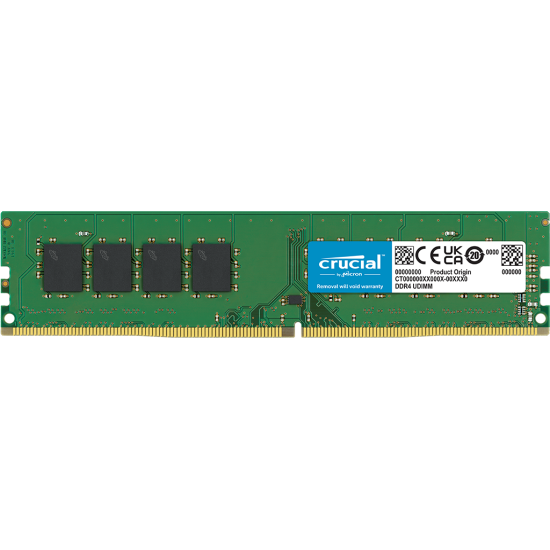 Memory Crucial 8GB DDR4 3200MHz CL22 UDIMM CT8G4DFRA32A