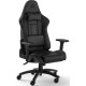 Gaming Chair Corsair TC100 RELAXED - Leatherette Black/Black