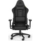 Gaming Chair Corsair TC100 RELAXED - Leatherette Black/Black