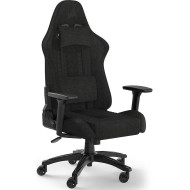 Геймърски стол Corsair TC100 RELAXED - Fabric Black/Black