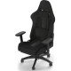 Gaming Corsair TC100 RELAXED - Fabric Black/Black