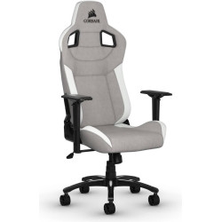 Gaming chair Corsair T3 RUSH - Fabric Grey/White