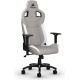 Gaming chair Corsair T3 RUSH - Fabric Grey/White
