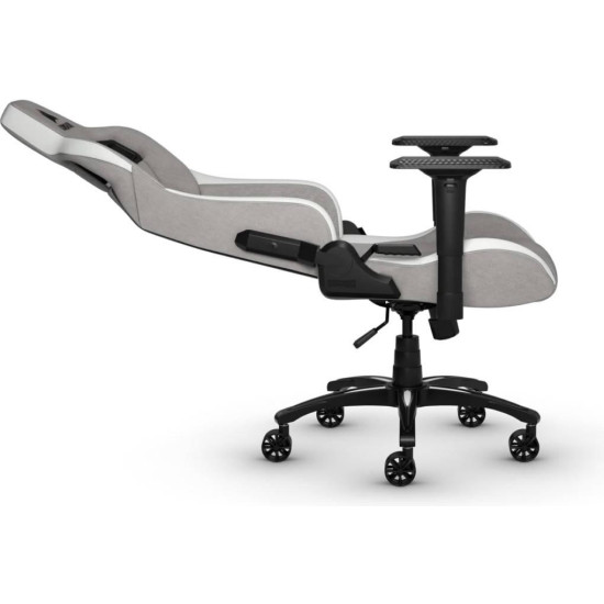Gaming chair Corsair T3 RUSH - Fabric Grey/White