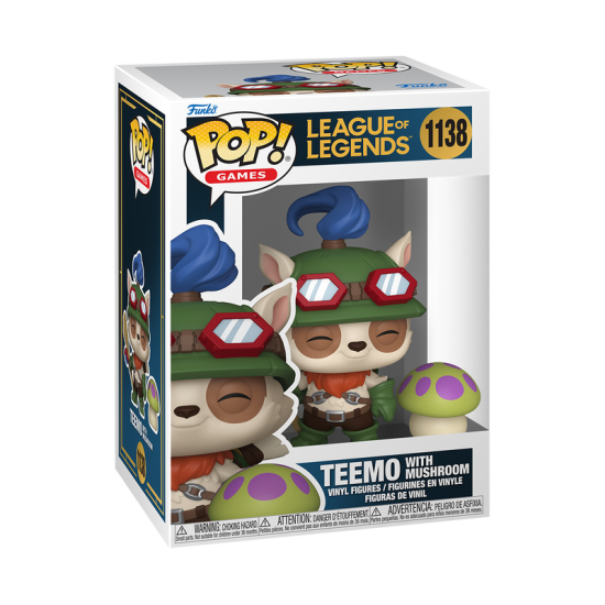 Funko Pop! Games: League of Legends - Teemo with Mushroom #1138