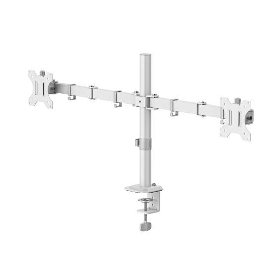Hama Monitor Mount, 2 Monitors, Height-adjustable, Swivel/Tilt, 13