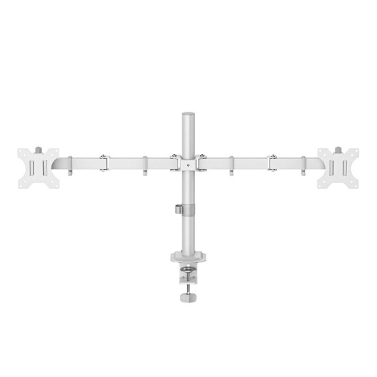 Hama Monitor Mount, 2 Monitors, Height-adjustable, Swivel/Tilt, 13