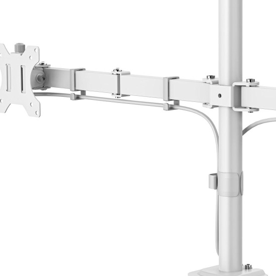 Hama Monitor Mount, 2 Monitors, Height-adjustable, Swivel/Tilt, 13