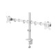 Hama Monitor Mount, 2 Monitors, Height-adjustable, Swivel/Tilt, 13