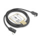 ACT USB 3.0 10Gbps 60W USB Type-C® (left/right angled) to USB Type-C® (up/down angled) Cable, 1 meter