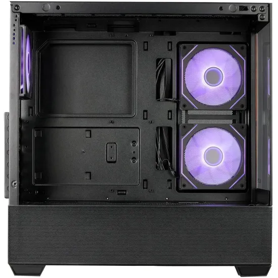 Case CoolerMaster Elite 690 Wood - Black