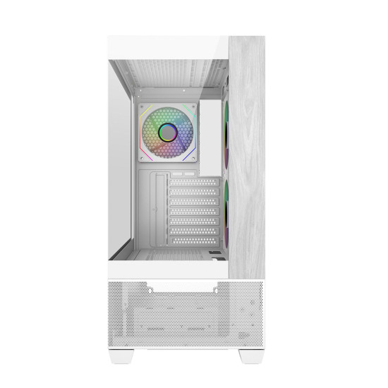 Case CoolerMaster Elite 690 Wood - White