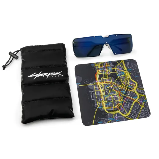 Sun glassess GUNNAR Cyberpunk 2077 Dex - Sun - Steel