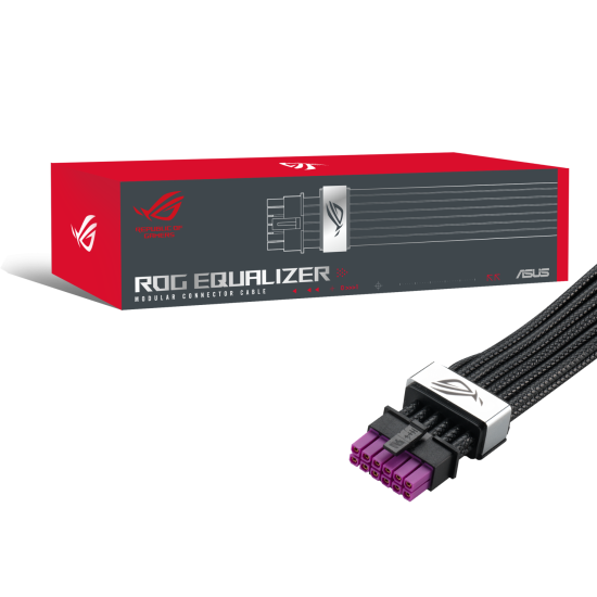 Cable ASUS ROG Equalizer 12V-2x6 ATX 3.1 & PCIe 5.1 - Black