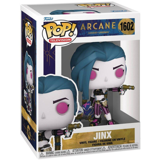 Funko POP! Television: Arcane League of Legends - Jinx #1602