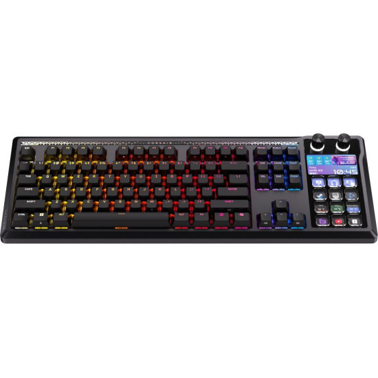Геймърска механична клавиатура CORSAIR GALLEON 100 SD CRS MLX Pulse Switch - Black