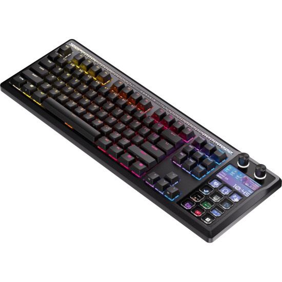 Геймърска механична клавиатура CORSAIR GALLEON 100 SD CRS MLX Pulse Switch - Black