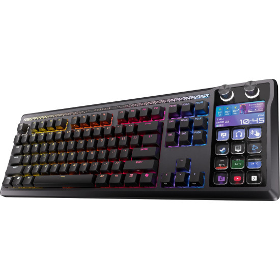 Геймърска механична клавиатура CORSAIR GALLEON 100 SD CRS MLX Pulse Switch - Black