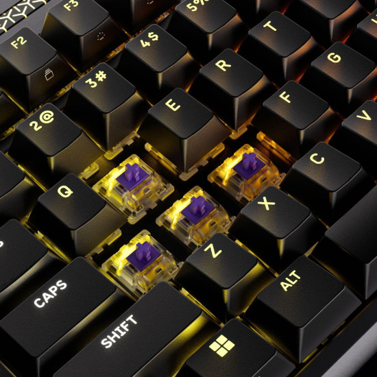 Геймърска механична клавиатура CORSAIR GALLEON 100 SD CRS MLX Pulse Switch - Black