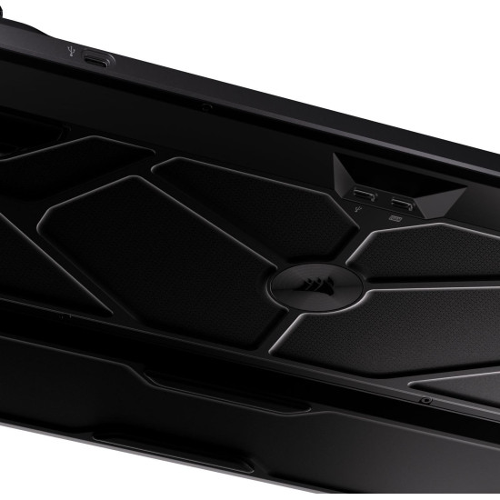 Геймърска механична клавиатура CORSAIR GALLEON 100 SD CRS MLX Pulse Switch - Black