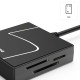 HAMA Card reader USB, USB-A, с USB-C adapter, USB 3.2 Gen1, SD/micro-SD/CF/MS