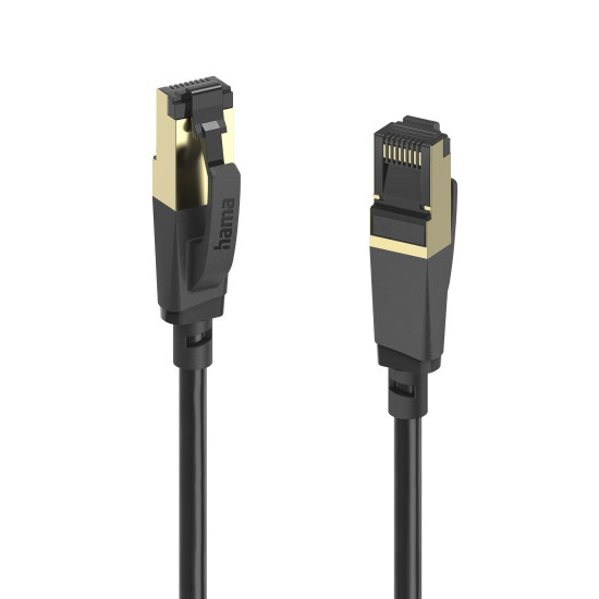 Hama Network Cable, CAT-8, 40 Gbit/s, S/FTP Shielded, 3 m