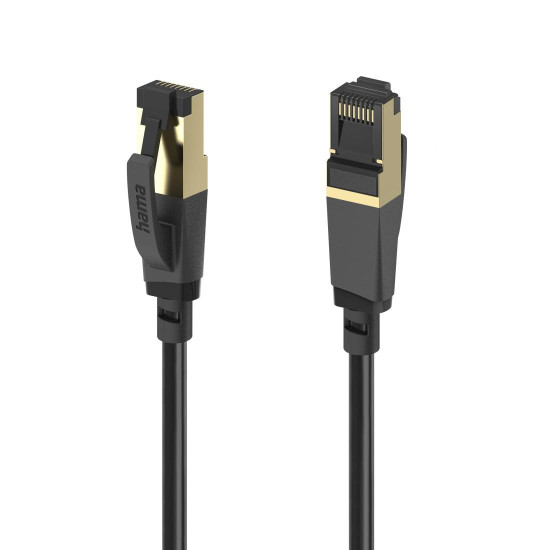 Hama Network Cable, CAT-8, 40 Gbit/s, S/FTP Shielded, 3 m