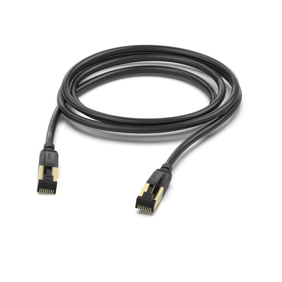 Hama Network Cable, CAT-8, 40 Gbit/s, S/FTP Shielded, 3 m