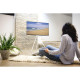 Hama TV Stand, Free-standing Easel, Height-adjustable, 191 cm (75