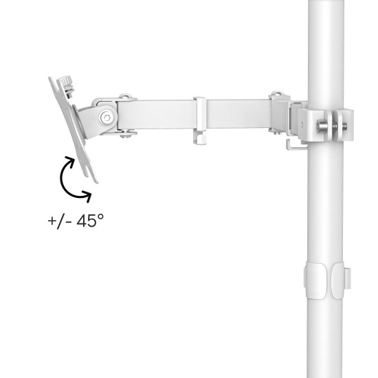 Hama Monitor Mount, Height-adjustable, Swivel/Tilt, Pull-out, 13
