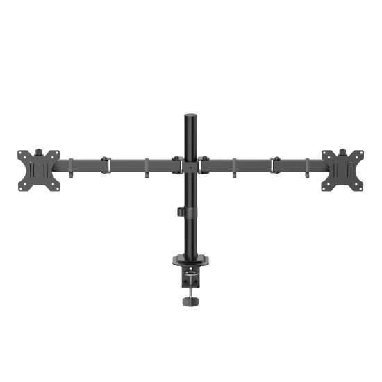 Hama Monitor Mount, 2 Monitors, Height-adjustable, Swivel/Tilt, 13