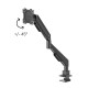 Hama Monitor Mount, Gas Spring, Height-adjustable, Swivel/Tilt, 17