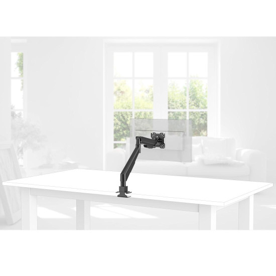 Hama Monitor Mount, Gas Spring, Height-adjustable, Swivel/Tilt, 17