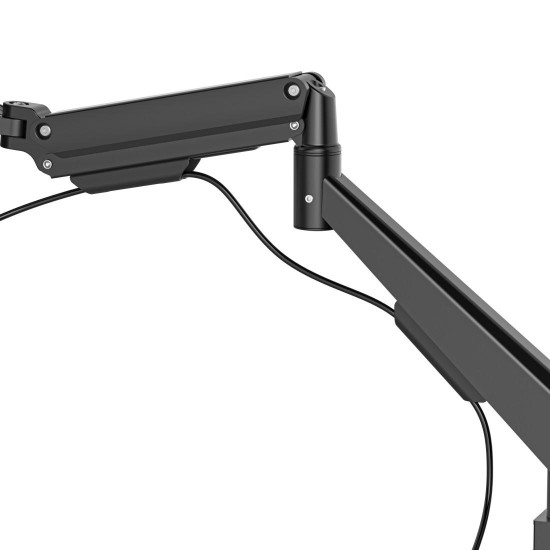 Hama Monitor Mount, Gas Spring, Height-adjustable, Swivel/Tilt, 17